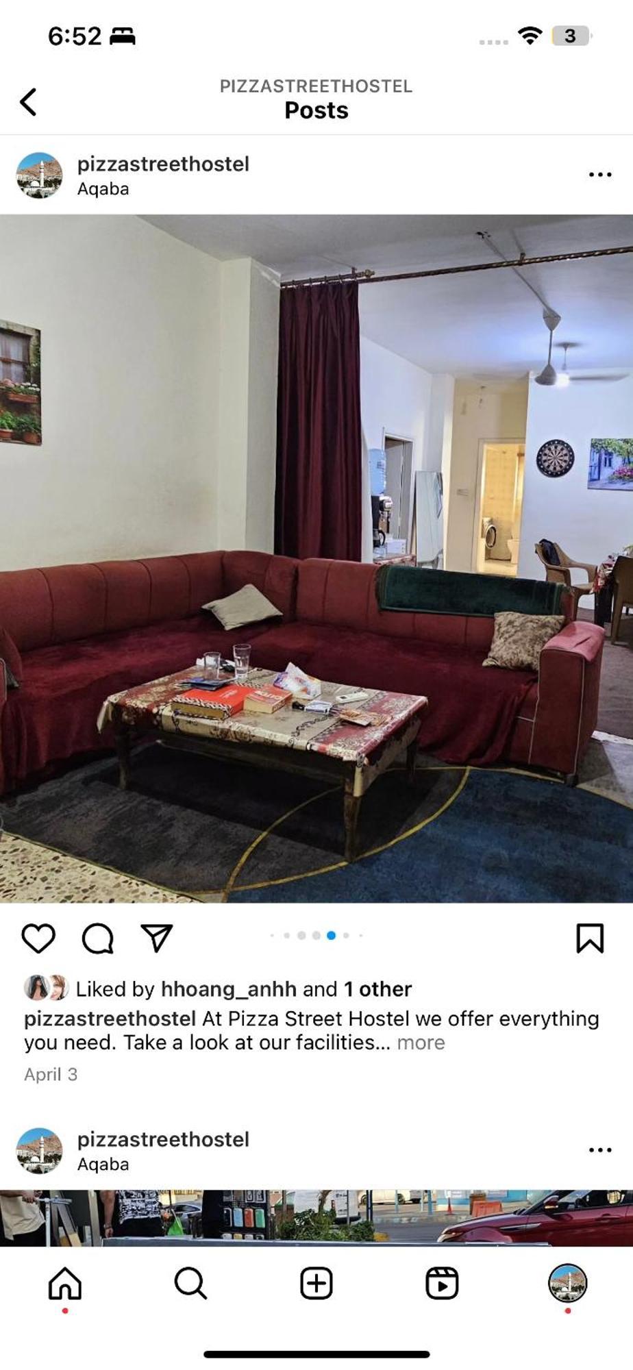 Pizza Street Hostel Aqaba Exterior photo