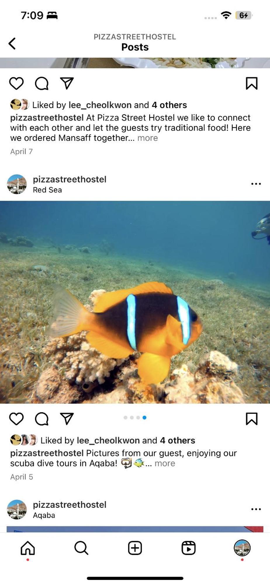 Pizza Street Hostel Aqaba Exterior photo